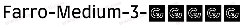 Farro-Medium-3字体转换