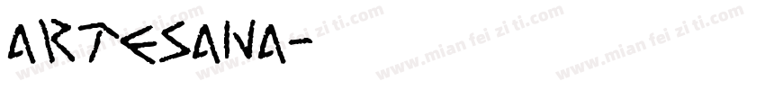 Artesana字体转换