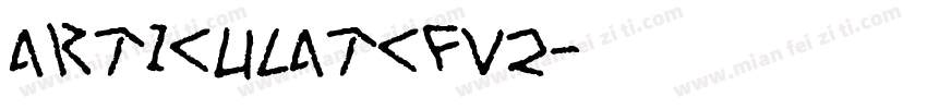 ArticulatCFv2字体转换