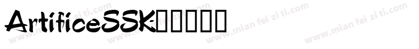 ArtificeSSK字体转换