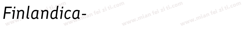 Finlandica字体转换