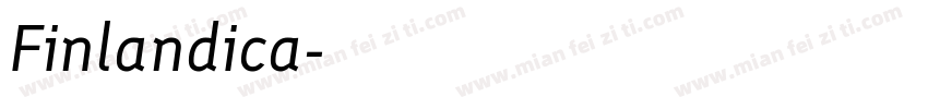 Finlandica字体转换