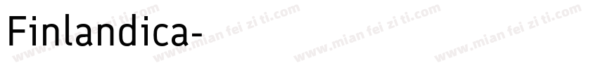 Finlandica字体转换