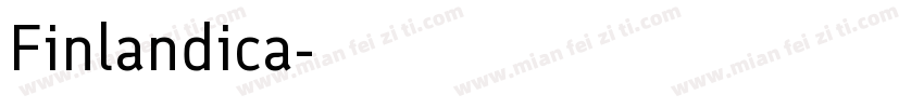 Finlandica字体转换