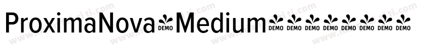 ProximaNova-Medium字体字体转换