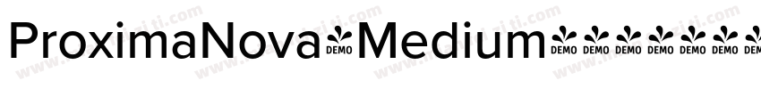 ProximaNova-Medium字体字体转换