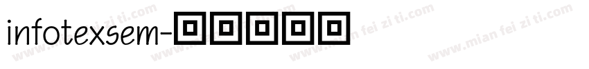 infotexsem字体转换