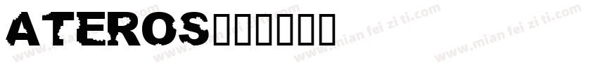 Ateros字体转换