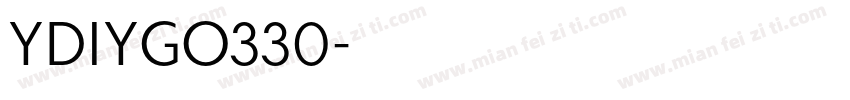 YDIYGO330字体转换