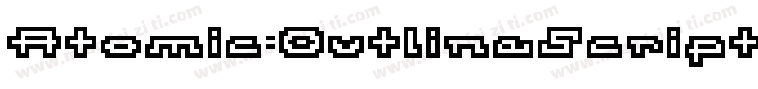 Atomic-OutlineScript字体转换