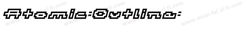 Atomic-Outline字体转换