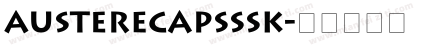 AustereCapsSSK字体转换
