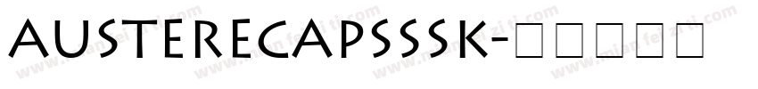 AustereCapsSSK字体转换
