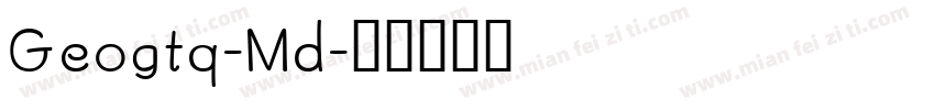 Geogtq-Md字体转换