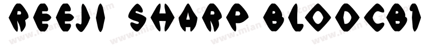 REEJI-Sharp-BlodCB1字体转换