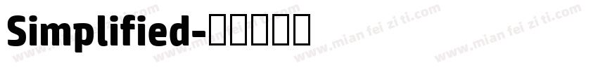 Simplified字体转换