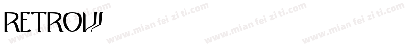 retrow字体转换