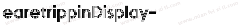 earetrippinDisplay字体转换