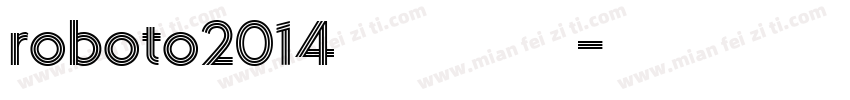 roboto2014字体下载字体转换