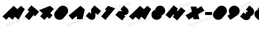 MT40A512M8HX-093E:A字体转换