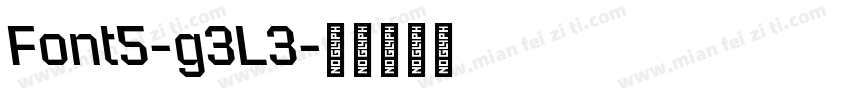 Font5-g3L3字体转换