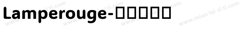 Lamperouge字体转换