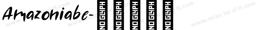 Amazoniabe字体转换