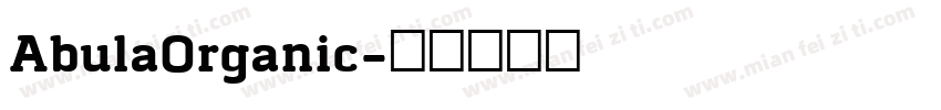AbulaOrganic字体转换