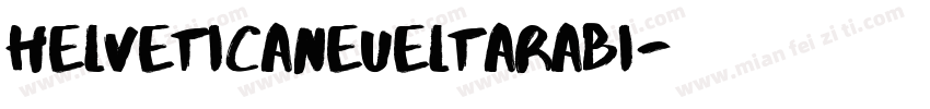 helveticaneueltarabi字体转换