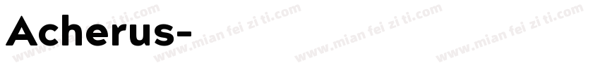 Acherus字体转换