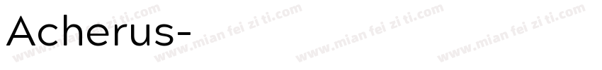 Acherus字体转换