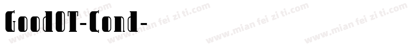 GoodOT-Cond字体转换