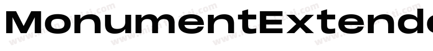 MonumentExtended-Nor字体转换