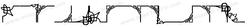 AdornCopperplate字体转换