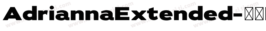 AdriannaExtended字体转换