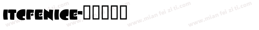 itcfenice字体转换