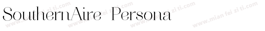 SouthernAire_Persona字体转换