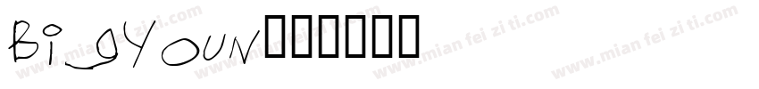 BigYoun字体转换