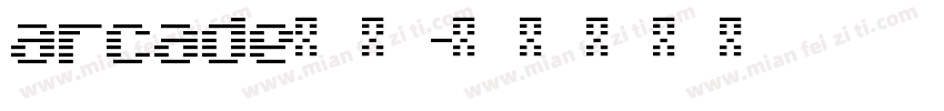 arcade字体字体转换