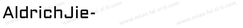 AldrichJie字体转换