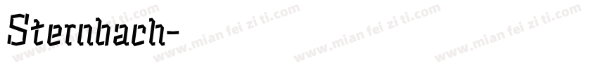 Sternbach字体转换