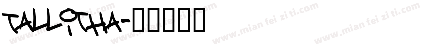Tallitha字体转换