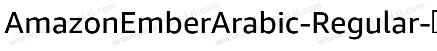 AmazonEmberArabic-Regular字体转换