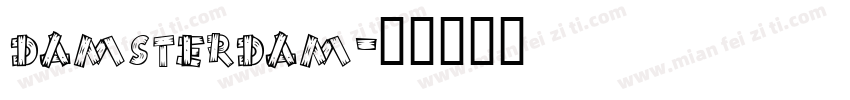 damsterdam字体转换