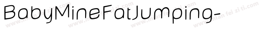 BabyMineFatJumping字体转换