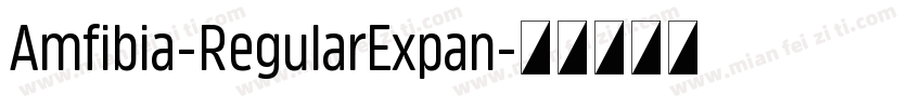 Amfibia-RegularExpan字体转换