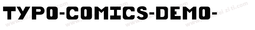 TYPO-COMICS-DEMO字体转换