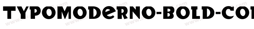Typomoderno-bold-copy-1字体转换