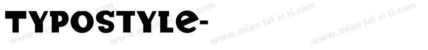 Typostyle字体转换