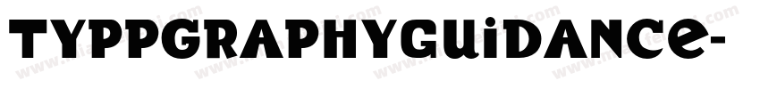 TyppgraphyGuidance字体转换